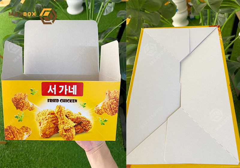 In hộp đựng gà rán Fried Chicken