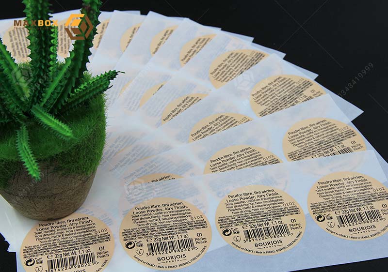 In tem nhựa decal nhựa là lĩnh vực thế mạnh của Maxbox được khách hàng quan tâm