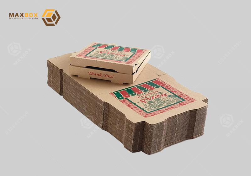 Đầu tiên in hộp đựng pizza tại Hà Nội giống như chức năng chính của các loại bao bì khác