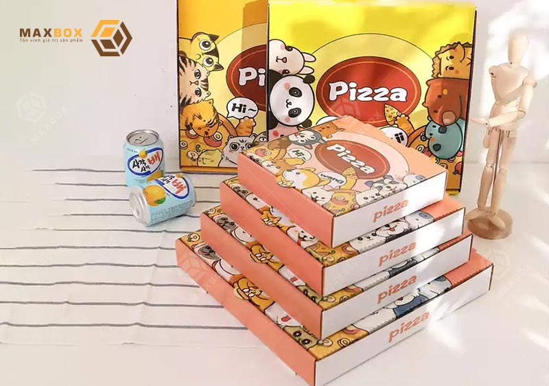Maxbox chia sẻ các yêu cầu in hộp đựng pizza tại Hà Nội