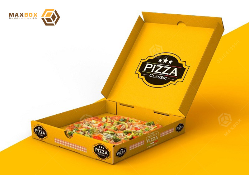 In hộp đựng bánh pizza tại Hà Nội – yếu tố quan trọng giúp tăng doanh số bán hàng