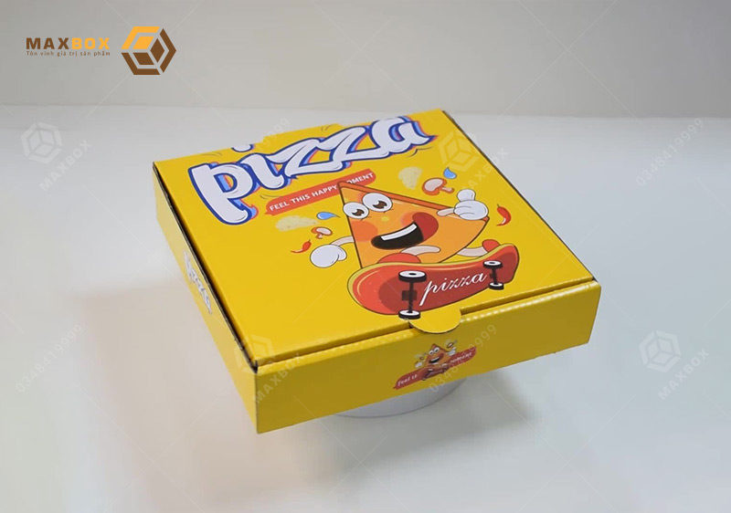 In hộp đựng pizza tại Hà Nội thuộc top 10 với kiểu dáng phổ biến trên thị trường