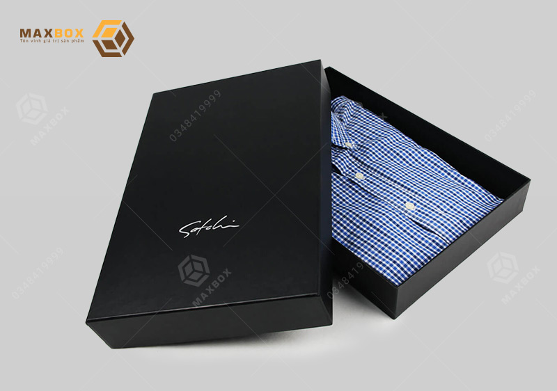 Đặt in hộp đựng quần áo tại Maxbox để sở hữu ấn phẩm chất lượng