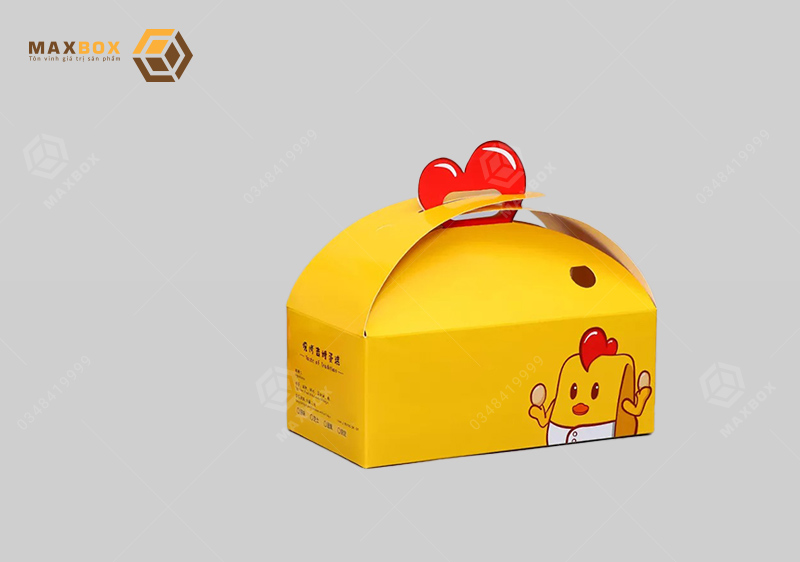 Tại sao nên đặt in hộp đựng gà tại Hà Nội theo yêu cầu của Maxbox