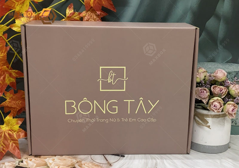 Xưởng in bao bì Maxbox thiết kế hộp giấy đựng đồ chất lượng, giá tốt