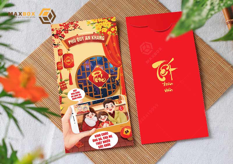  In bao lì xì tết tại Hà Nội liên hệ in tại Maxbox