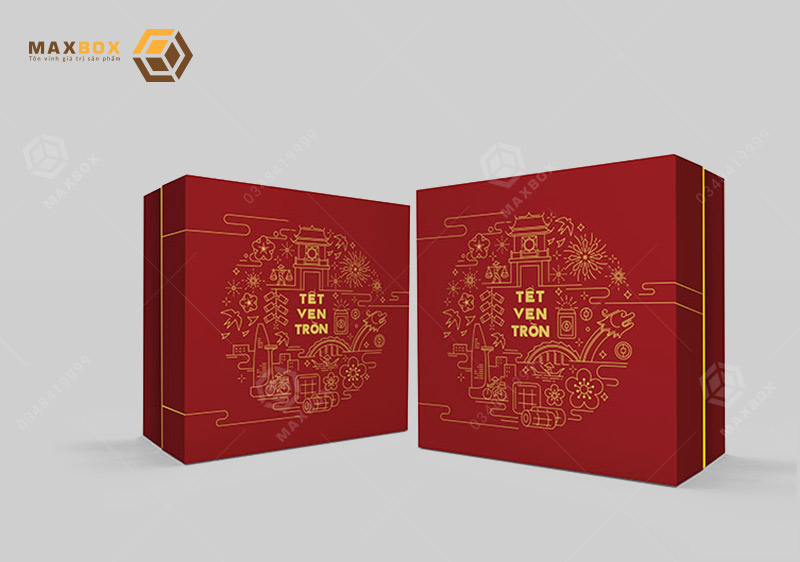 Quy trình thiết kế và in hộp quà tết tại Hà Nội như sau: