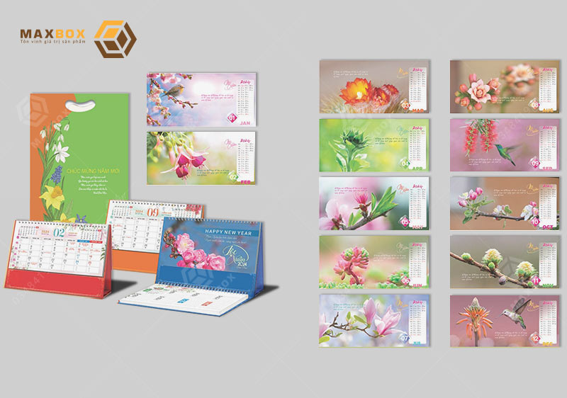 Tư vấn lựa chọn hình thức in lịch có sẵn hay in lịch độc quyền