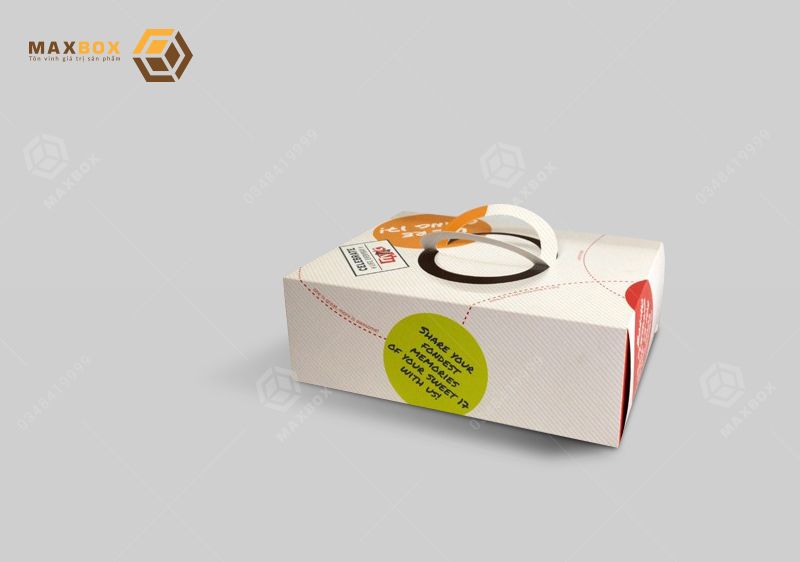 Maxbox - cung cấp dịch vụ in hộp bánh sinh nhật tại Hà Nội đẹp đa dạng