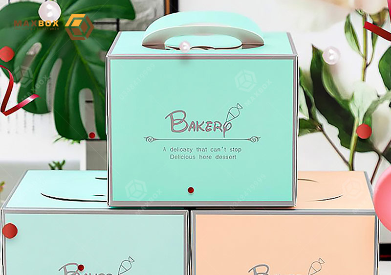 Maxbox in hộp bánh sinh nhật tại Hà Nội thiết kế in ấn chuyên nghiệp