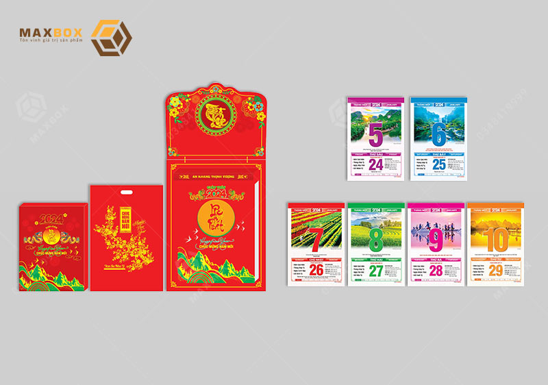 Lịch bloc 2024 là sản phẩm mang đến cho người dùng khá nhiều các công dụng khác nhau