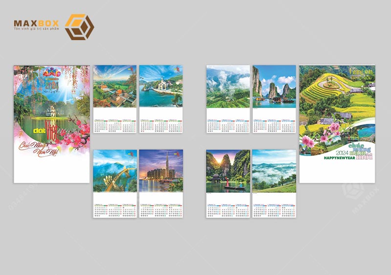 In lịch treo tường tại Hà Nội giá rẻ chuyên nghiệp