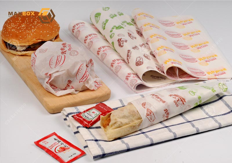 Thiết kế in giấy gói burger tại Hà Nội có những công dụng nào