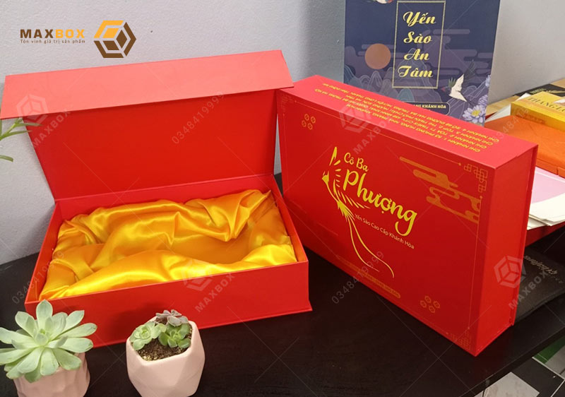 In hộp yến sào tại Hà Nội với các mẫu hộp đựng yến đẹp