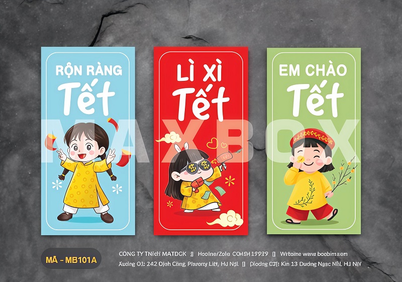 In bao lì xì đẹp – Trao may mắn, gửi trọn lộc đầu năm