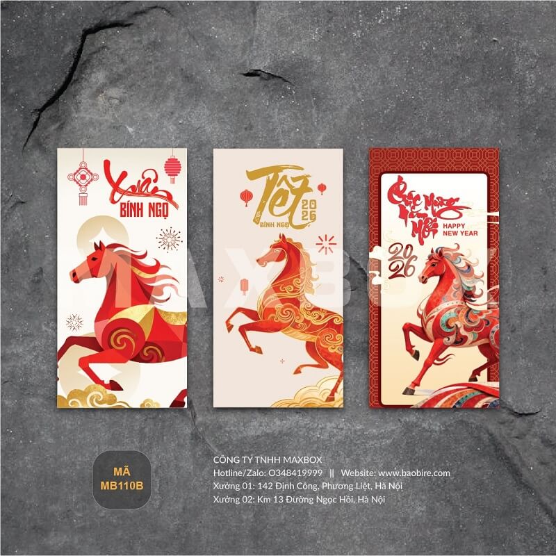 Mẫu thiết kế lì xì độc đáo