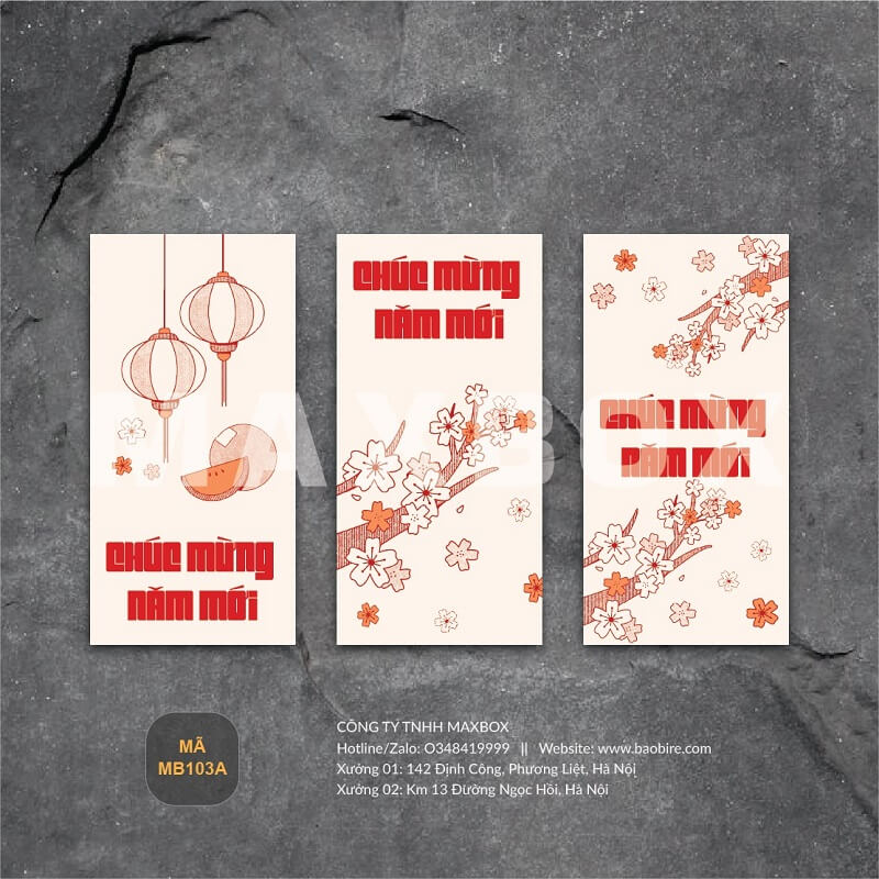 In bao lì xì – Kết nối thương hiệu ngày tết