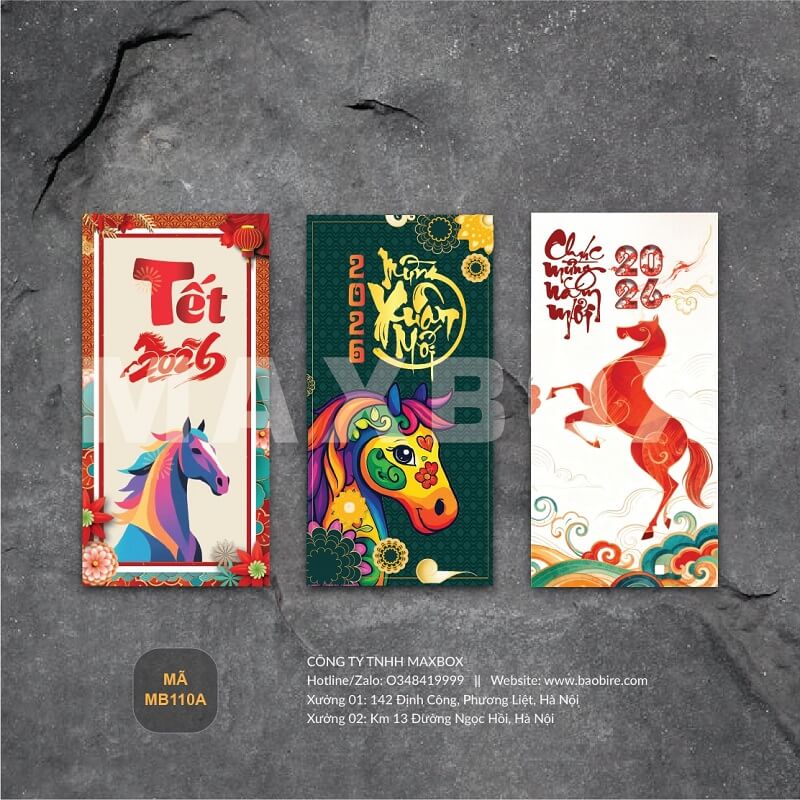 Mẫu thiết kế lì xì độc đáo