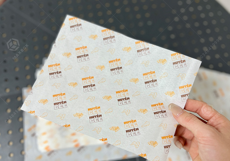 In giấy gói thức ăn giá rẻ, đẹp mắt và an toàn cho thực phẩm