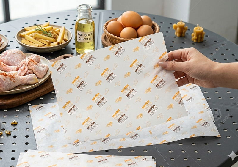 In Giấy gói bánh mì chất lượng cao giúp bảo quản bánh sạch sẽ và đẹp mắt hơn