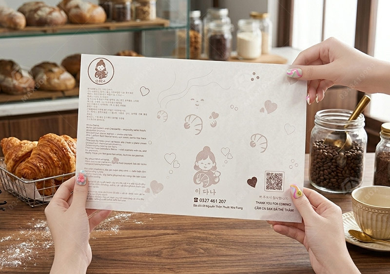 Maxbox chuyên in giấy gói thực phẩm theo yêu cầu – Linh hoạt kích thước, thiết kế độc quyền