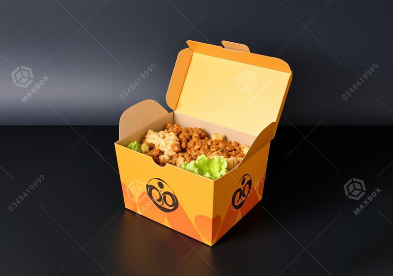 Mẫu in hộp đựng gà rán lấy ngay được nhiều thương hiệu lựa chọn 8 In hộp đựng gà rán tại Hà Nội giá tốt, hỗ trợ thiết kế miễn phí