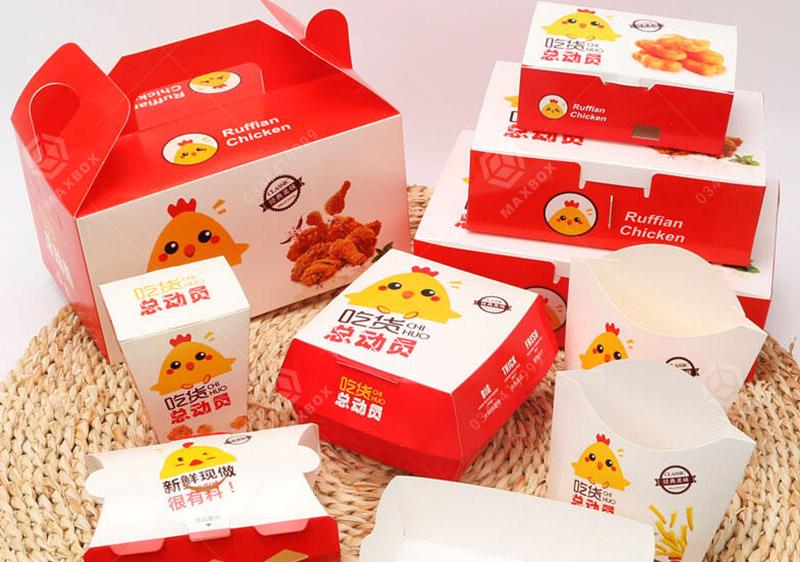 In hộp giấy đựng thức ăn theo yêu cầu – Giải pháp bao bì thân thiện môi trường cho quán ăn 3 In hộp giấy đựng thức ăn giá rẻ, thiết kế đẹp, phù hợp mọi mô hình kinh doanh F&B