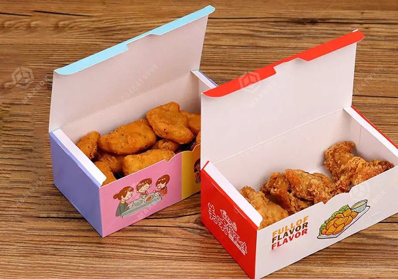 Giải pháp in hộp đựng gà rán tại Hà Nội cho nhà hàng và quán ăn nhanh